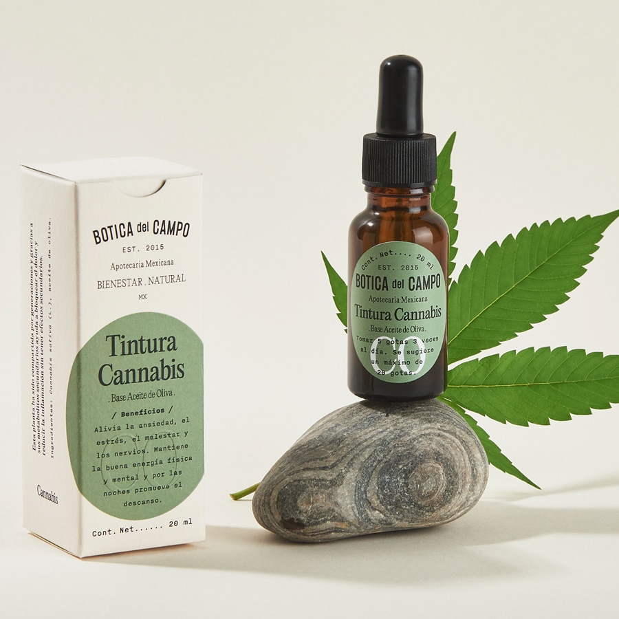 TINTURA CANNABIS PRESENTACIÓN O Botica del Campo