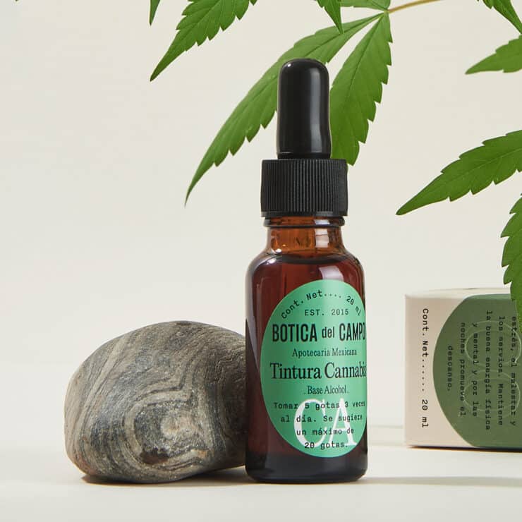 TINTURA CANNABIS PRESENTACIÓN A Botica del Campo